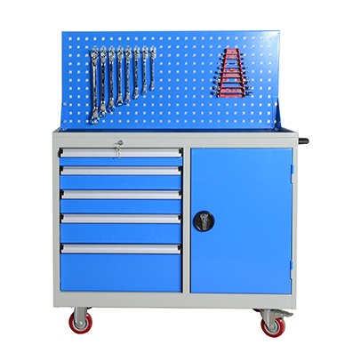 五抽一门工具车 带450挂板