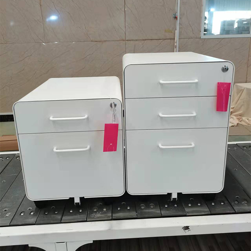 三抽活动柜